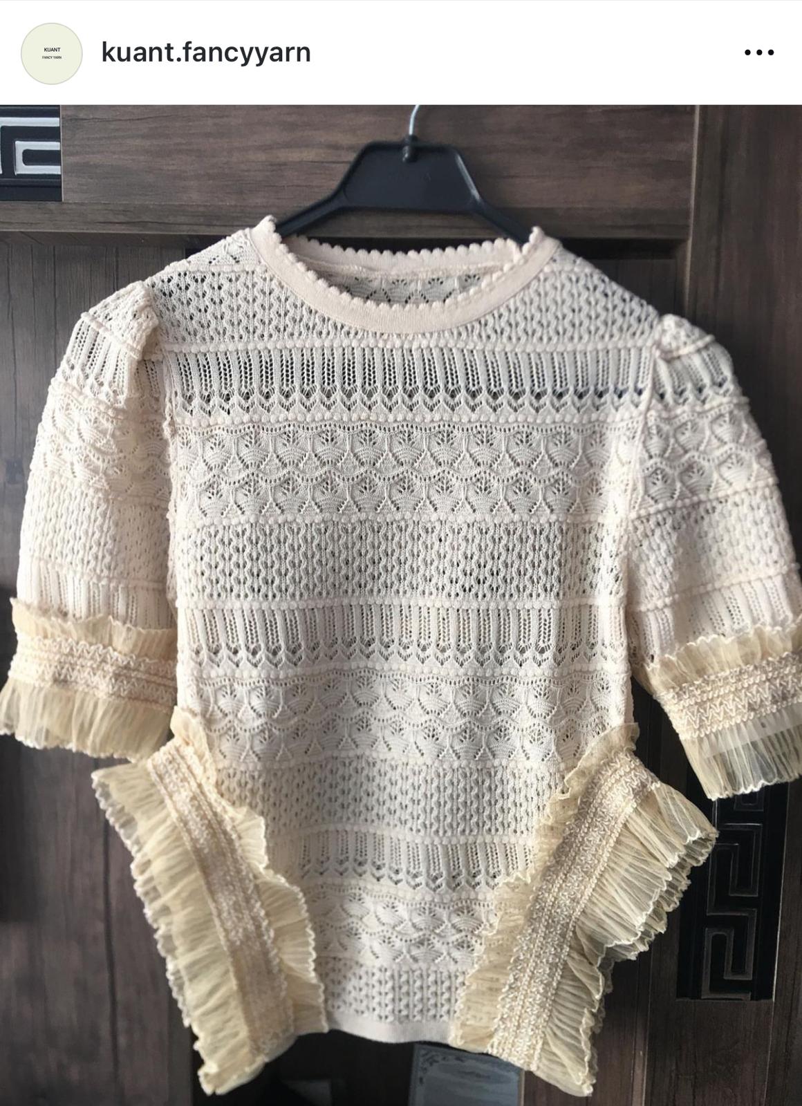 Fantazi İplik,Pamuk Monoflam Polyester-Mooscott